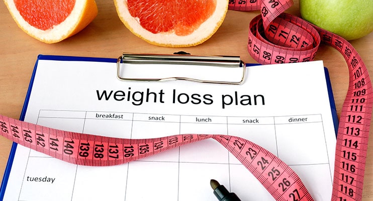 Weight Loss Plan Calender